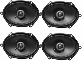 MB Quart (4) FKB168 6x8 200 Watt Car Stereo Coaxial Speakers