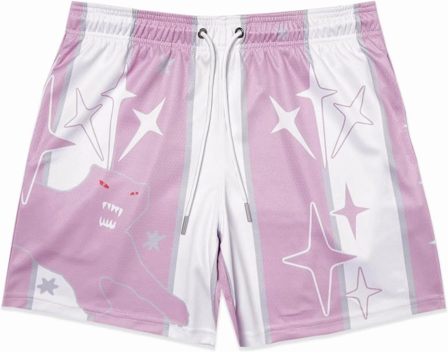 MECH-ENG Mens Retro Basketball Shorts Cool Lightweight Mesh Gym Shorts Graphic Sports Athletic Drawstring Short
