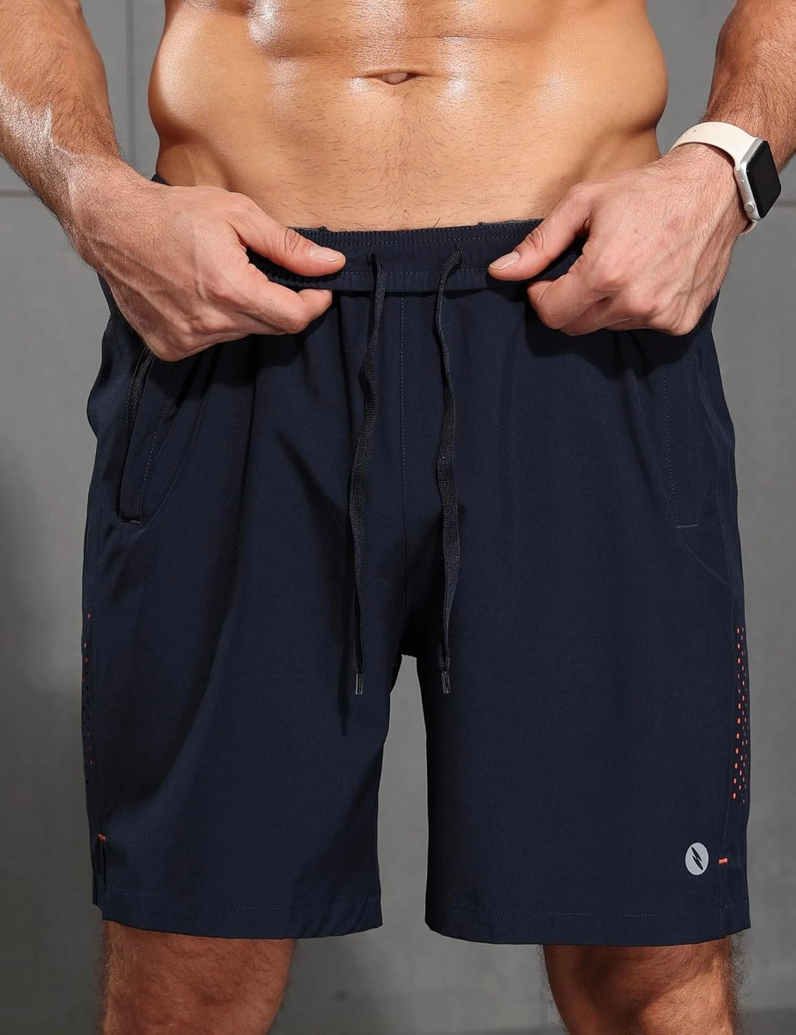 Men's Athletic Running Shorts Quick Dry 7" Lightweight Workout Shorts Training Sports Gym Hiking Basketball