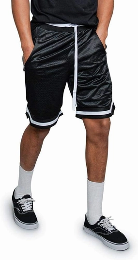 Men's Drawstring Waistband Athletic Basketball Track Shorts