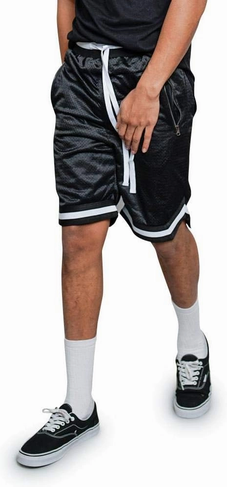Men's Drawstring Waistband Athletic Basketball Track Shorts
