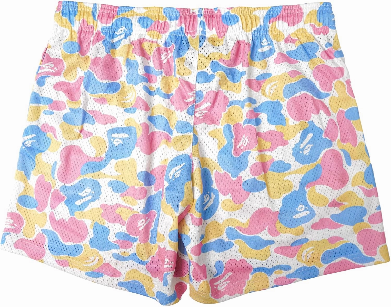 Men's Graphic Print Shorts Mesh Basketball Athletic Workout Gym Shorts