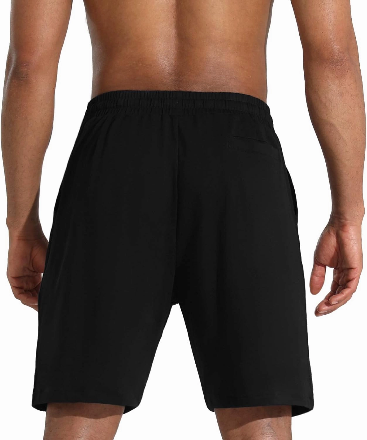 Men's Lounge Shorts with Deep Pockets Loose-fit Jersey Shorts for Running,Workout,Training, Basketball