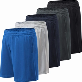 Mens Athletic Shorts with Pockets Quick Drying Activewear for Gym Workout