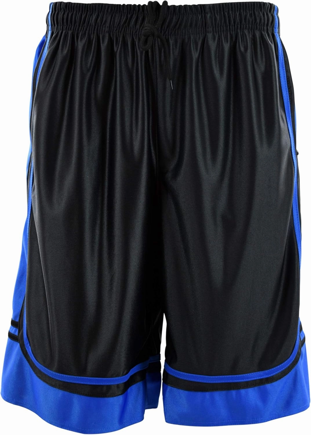 Mens Gym Training Basketball Shorts with Zippered Pockets