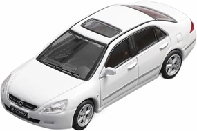 Metal Vehicles Toys 1:64 for Honda Accord 7th Generation Simulation Decorative Alloy Car Model Static Home Decoration Home Or Office Décor(White)