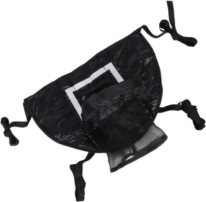 Milisten Adjustable Trampoline Basketball Hoop Hoop for Boys and Girls Black Basketball for Trampoline