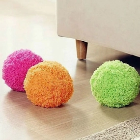Mini Fluffy Sweeper Robot