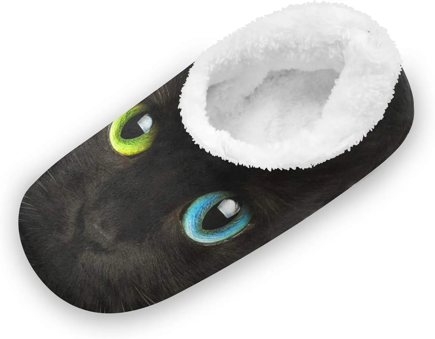 Naanle Women's Winter Memory Foam Slippers, Grey, Size 5-6, Closed Toe, No Heel, Medium Width, Solid Pattern, Fuzzy Fleece Lining, Anti-Slip Rubber Sole