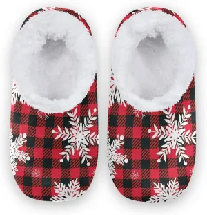 Naanle Women's Winter Memory Foam Slippers, Grey, Size 5-6, Closed Toe, No Heel, Medium Width, Solid Pattern, Fuzzy Fleece Lining, Anti-Slip Rubber Sole