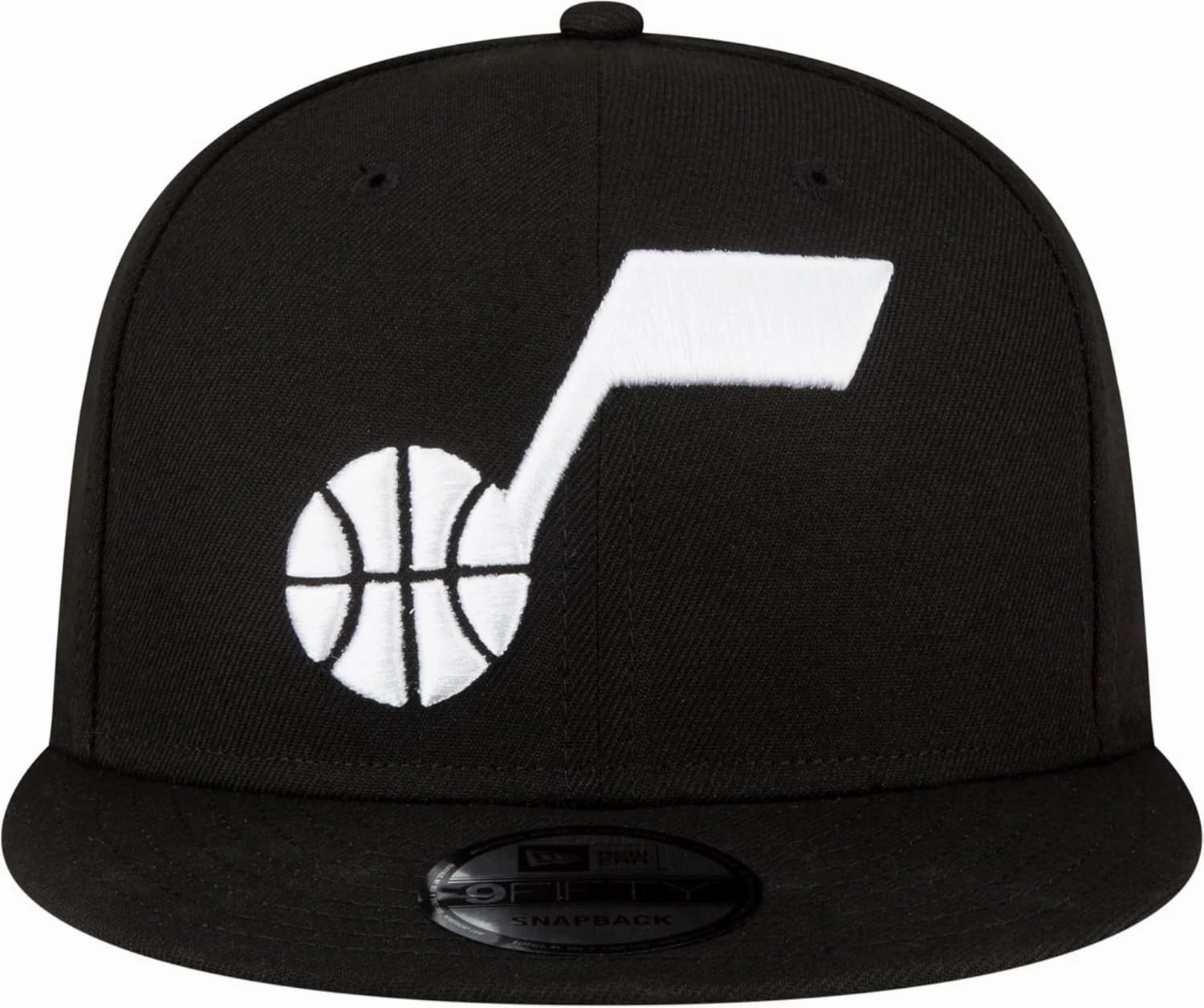 New Era NBA Black 9FIFTY Adjustable Snapback Hat Cap One Size Fits All