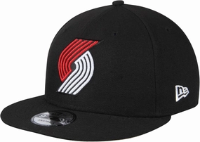 New Era NBA Black 9FIFTY Adjustable Snapback Hat Cap One Size Fits All