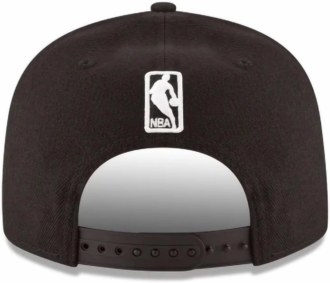 New Era Unisex-Adult NBA 9FIFTY Team Color Primary Logo Adjustable Snapback Hat Cap One Size Fits All