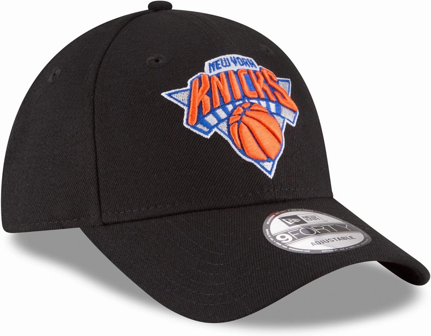 New Era Unisex-Adult NBA The League 9FORTY Basketball Black Alternate Team Color Adjustable Hat Cap One Size Fits All