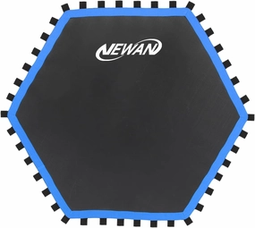 NEWAN Replacement Trampoline Mats，48 ‘’ Trampoline Jumping Surface,Anti-wear and Tear Resistant 48’’ Hexagon Rebounding Surface,Made for Hexagon 48'' NEWAN Trampolines