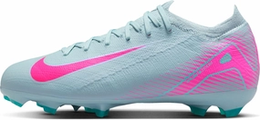 Nike Jr. Mercurial Vapor 16 Pro Little/Big Kids' FG Low-Top Soccer Cleats (HF5448-301, Ocean Cube/Pink Blast)