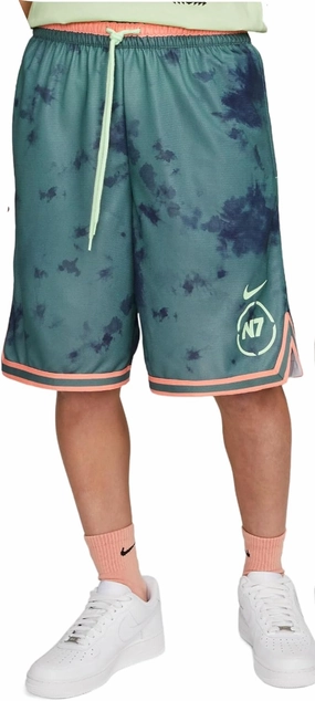 Nike Men's DNA Dri Fit N7 Basketball Shorts (US, Alpha, Medium, Regular, Regular, Mineral Slate)
