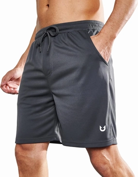 NORTHYARD Men's Athletic Workout Shorts 7'' Running Gym Short Tennis Basketball Quick Dry Lightweight with Zipper Pockets