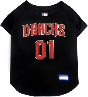 Official MLB Arizona Diamondbacks Pet Jersey for Dogs & Cats, Size XX-Large - Stylish Baseball Jersey for Your Furry Fan- Show Off Team Spirit with The Perfect Fan Apparel Gear for Pet, Dog & Cat