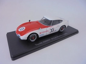 OPO 10 - 1/24 Scale Model car Compatible with Toyota 2000 GT SCCA Shelby 1968 - Hachette Japan VQJ187