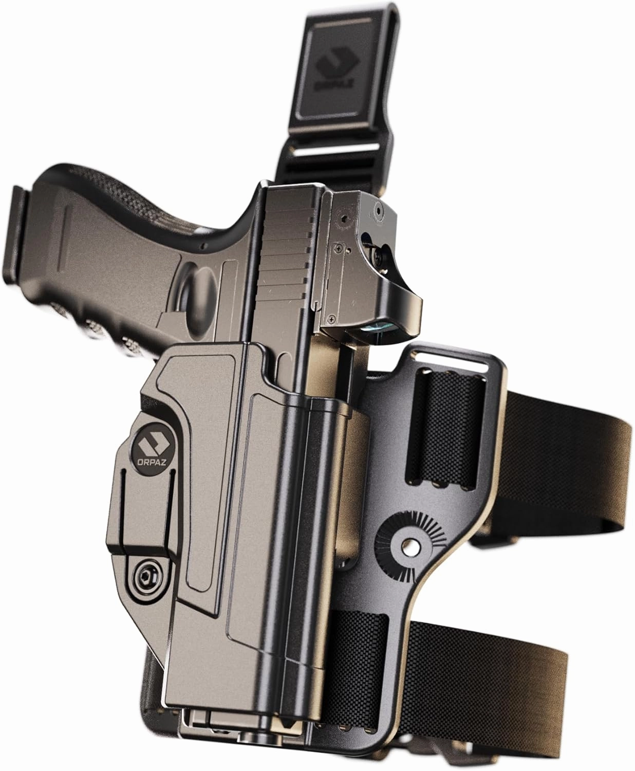 Orpaz C-Series Sig P320 Holster Compatible with P320 OWB Holster - Unisex - Will Secure Your Handgun with a Tactical Appearance