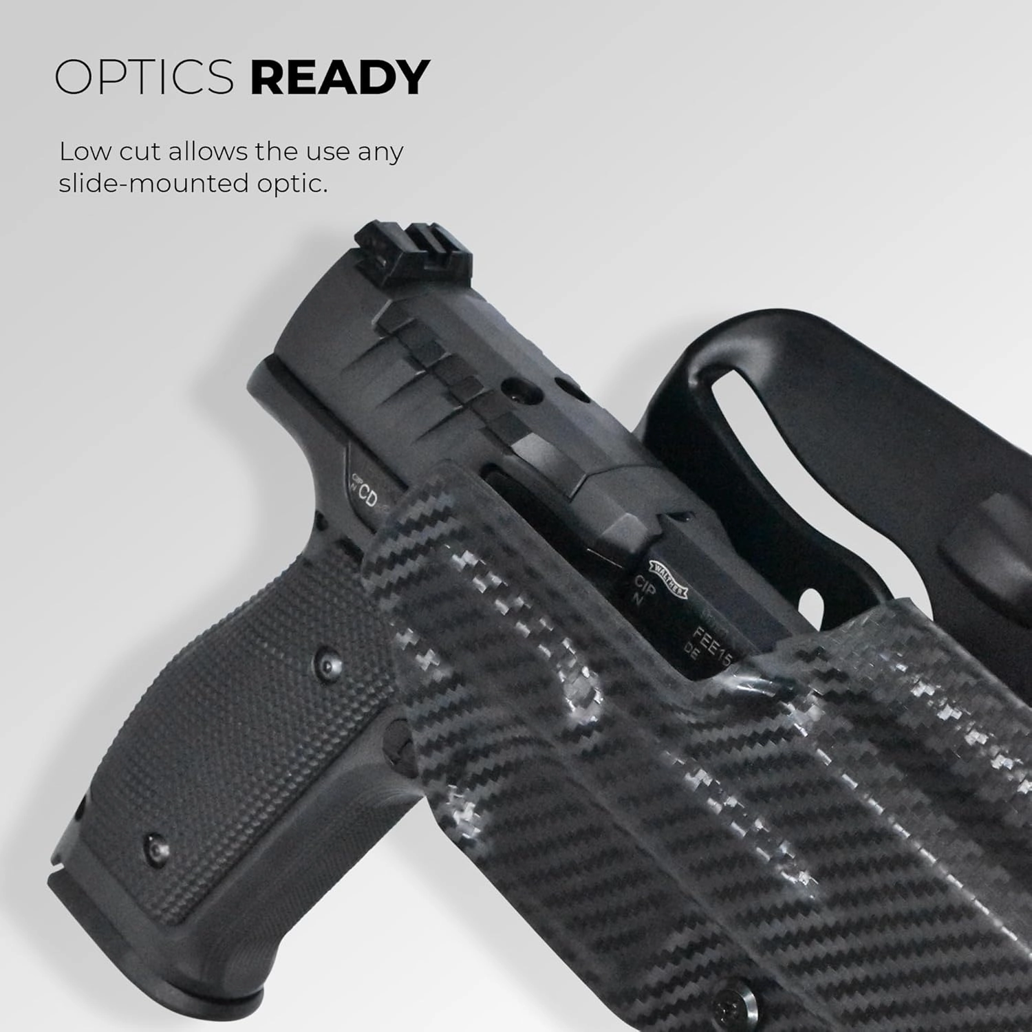 OWB Paddle Holster fits Heckler and Koch CC9