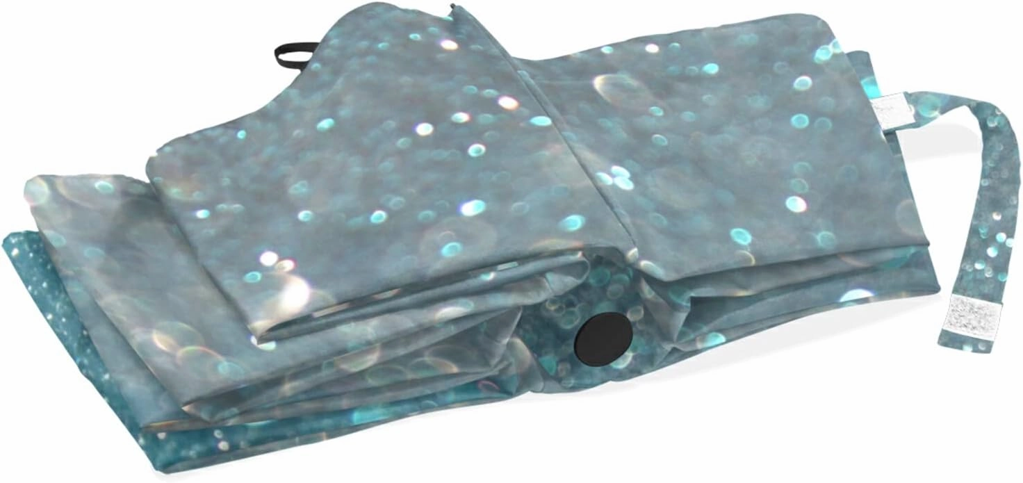 Oyihfvs Automatic Windproof Waterproof Umbrella, Folding Umbrella Reinforced Portable Automatic Compact Anti-UV Sun rain Auto Open/Close