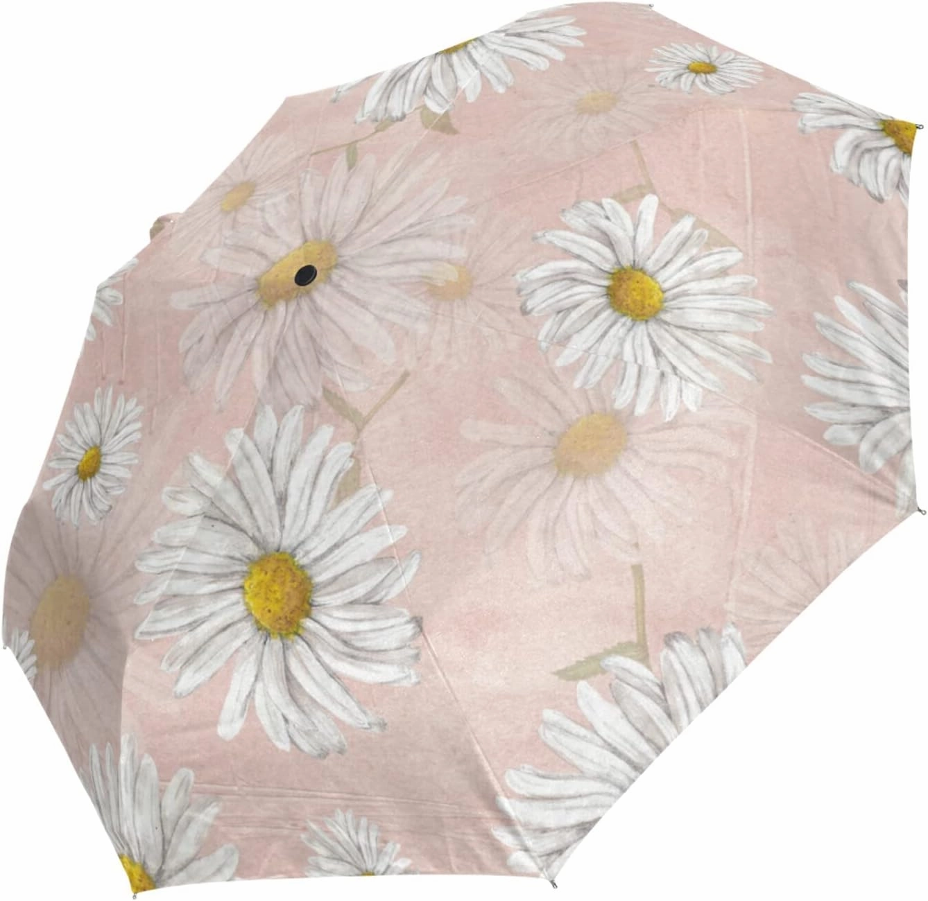 Oyihfvs Automatic Windproof Waterproof Umbrella, Folding Umbrella Reinforced Portable Compact Anti-UV Sun rain Auto Open/Close