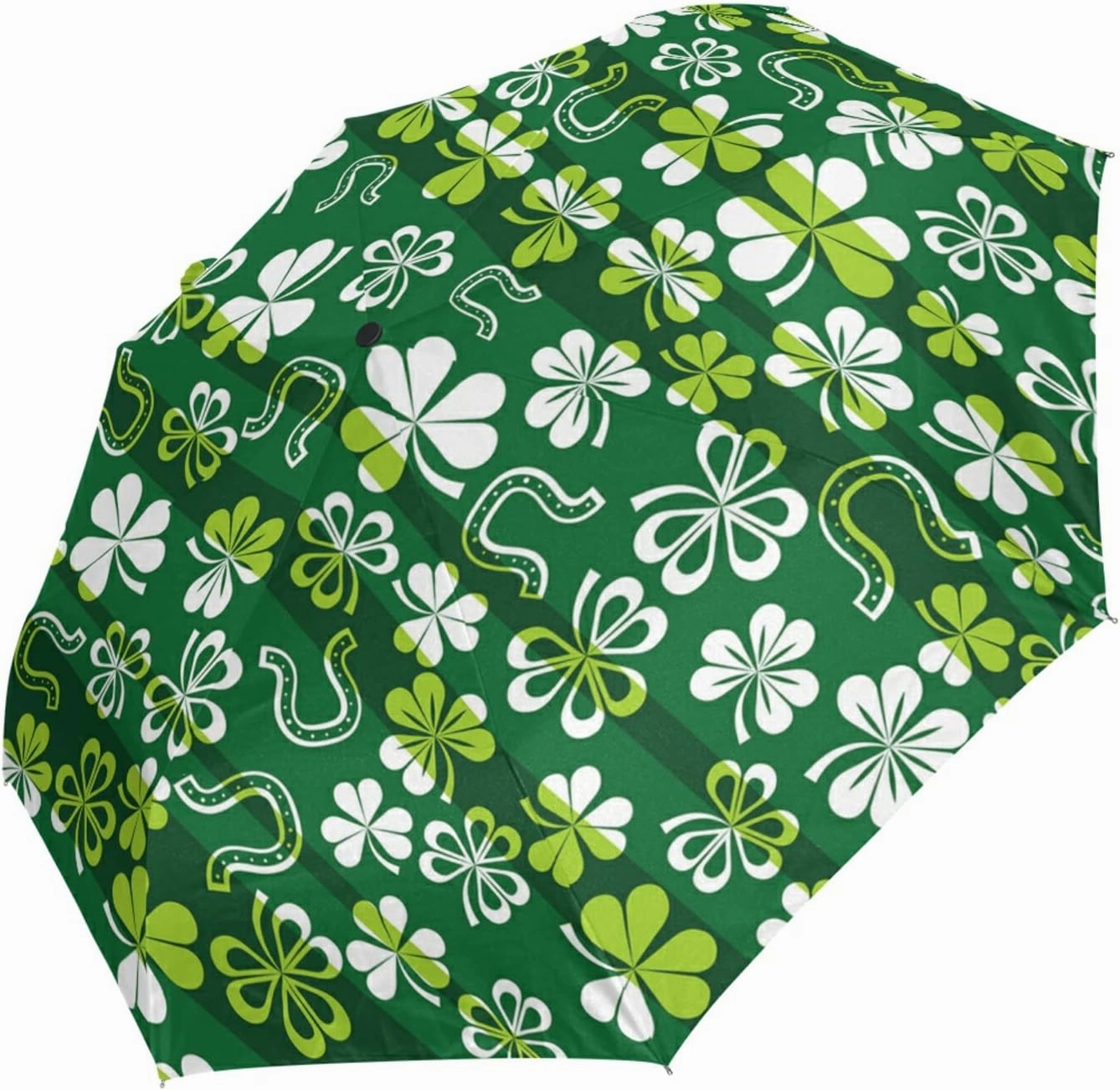 Oyihfvs Automatic Windproof Waterproof Umbrella, Folding Umbrella Reinforced Portable Compact Anti-UV Sun rain Auto Open/Close