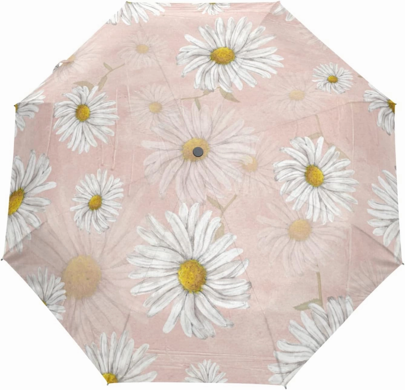 Oyihfvs Automatic Windproof Waterproof Umbrella, Folding Umbrella Reinforced Portable Compact Anti-UV Sun rain Auto Open/Close
