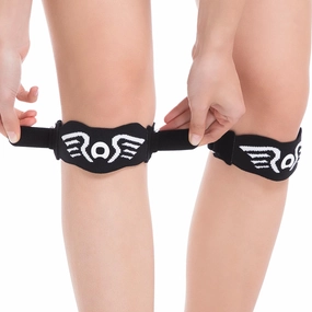 Patella Knee Strap 2-Pack with Ergonomic Silicone Pad for Patellar Tendon Support, Adjustable Compression Knee Stabilizer - Lightweight, Breathable for Running, Jumping, Squats, All Activities