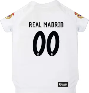 Pets First Real Madrid Jersey for DOGS & CATS Football Fan Jerseys, Bright Team colors, SIZE: Large