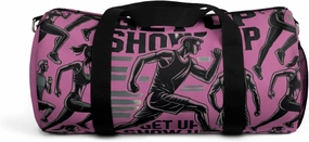 Pink runner duffle bag | The Grind collection – Durable gym and travel gear for women on the move