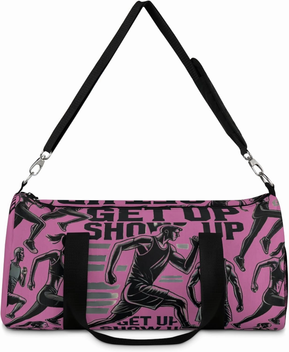 Pink runner duffle bag | The Grind collection – Durable gym and travel gear for women on the move