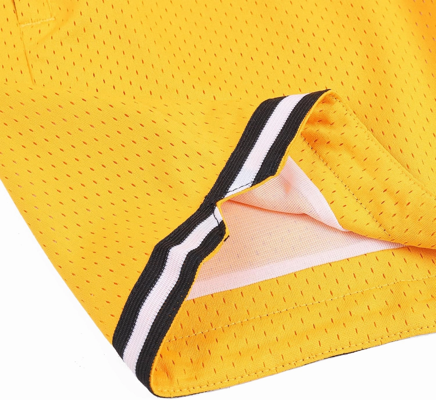 Pullonsy Basketball Athletic Mesh Shorts with Zip Pockets for Men, Running Workout Gym Sports 7 Inche Inseam