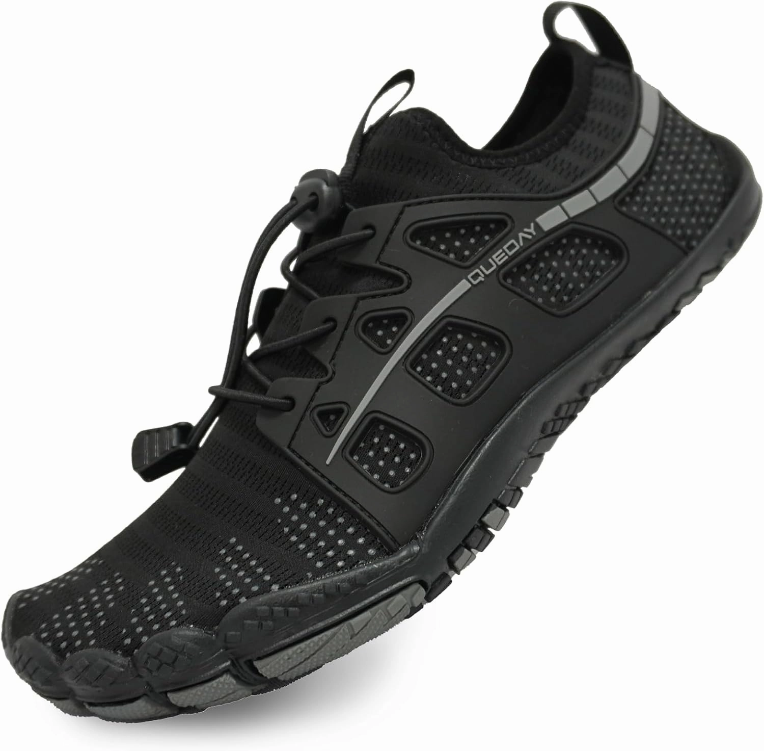 Queday Water Shoes for Women Men Quick Dry Barefoot Shoes Athletic Lightweight Sports Aqua Socks Outdoor Swim Fishing Hiking Diving Surf Walking Kayaking