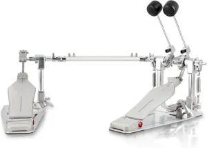 RANMING Double Bass Drum Pedals Direct Drive Bass Drum Pedal Kick Drum Pedal with Two-Sided Beater Non-Slip Footplate Upgrade Double Kick pedal Set for Drum Set and Electronic Drums Beginner Drummers