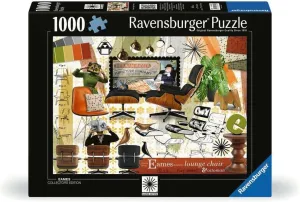 Ravensburger Eames Design Classics 1000 Piece Jigsaw Puzzle for Adults - 12000399 - Handcrafted Tooling, Made in Germany, Every Piece Fits Together Perfectly