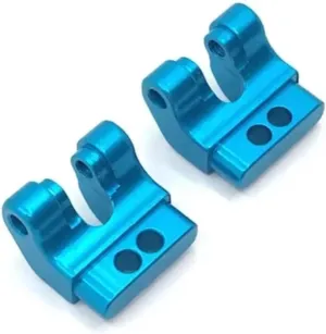RC Car DIY Parts for WLtoys 124016 124018 1/12 Metal Shock Mounting Mounts Shock Absorber Fixing Device RC Car Upgrade Modification Parts(Blue)