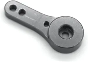 RC Car Upgrade Part for ZD for Racing DBX-10 10427S 9106S 1/10 Metal Upgrade Steering Gear Arm Remote Control Car Parts(Gray)