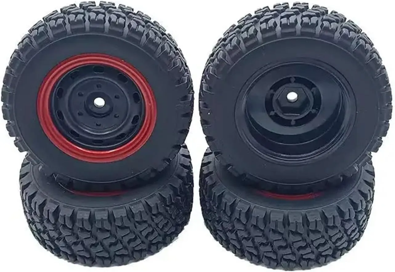 RC Repair Parts Compatible with JJRC C8805 Q130 Q117 for SCY 16101 for MJX 14301 14302 for Wltoys 14001 for HBX 2105A 16889 1/14 1/16 RC Car Parts Tire