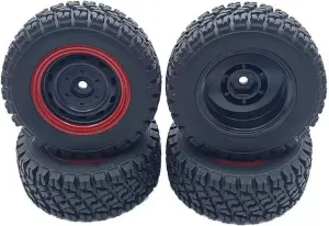 RC Repair Parts Compatible with JJRC C8805 Q130 Q117 for SCY 16101 for MJX 14301 14302 for Wltoys 14001 for HBX 2105A 16889 1/14 1/16 RC Car Parts Tire