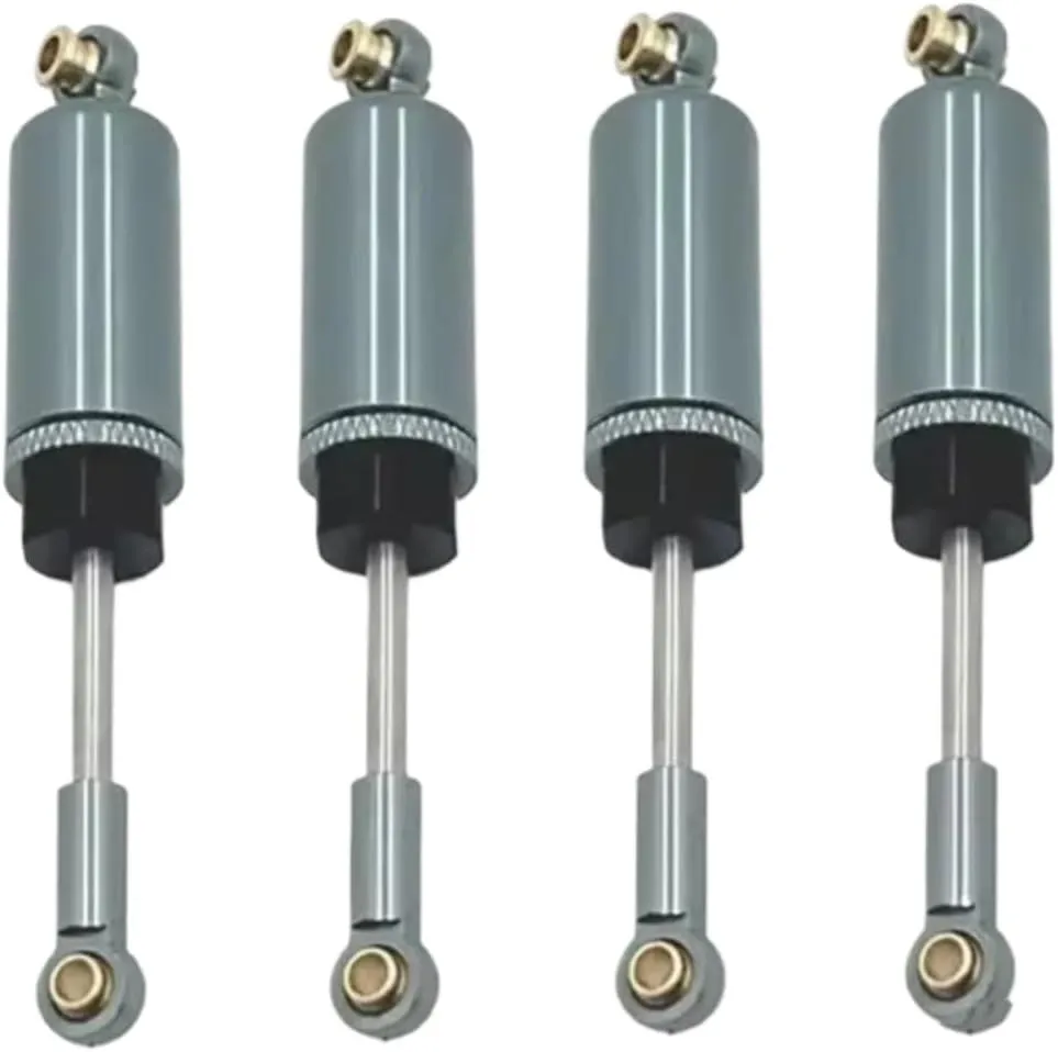 Rc Shock Absorber For MJX For Hyper Go 14210 14209 1/14 4pcs Metal Shock Absorber Rc Car Tracked Vehicle Parts And Accessories Upgrade Replacement And Use