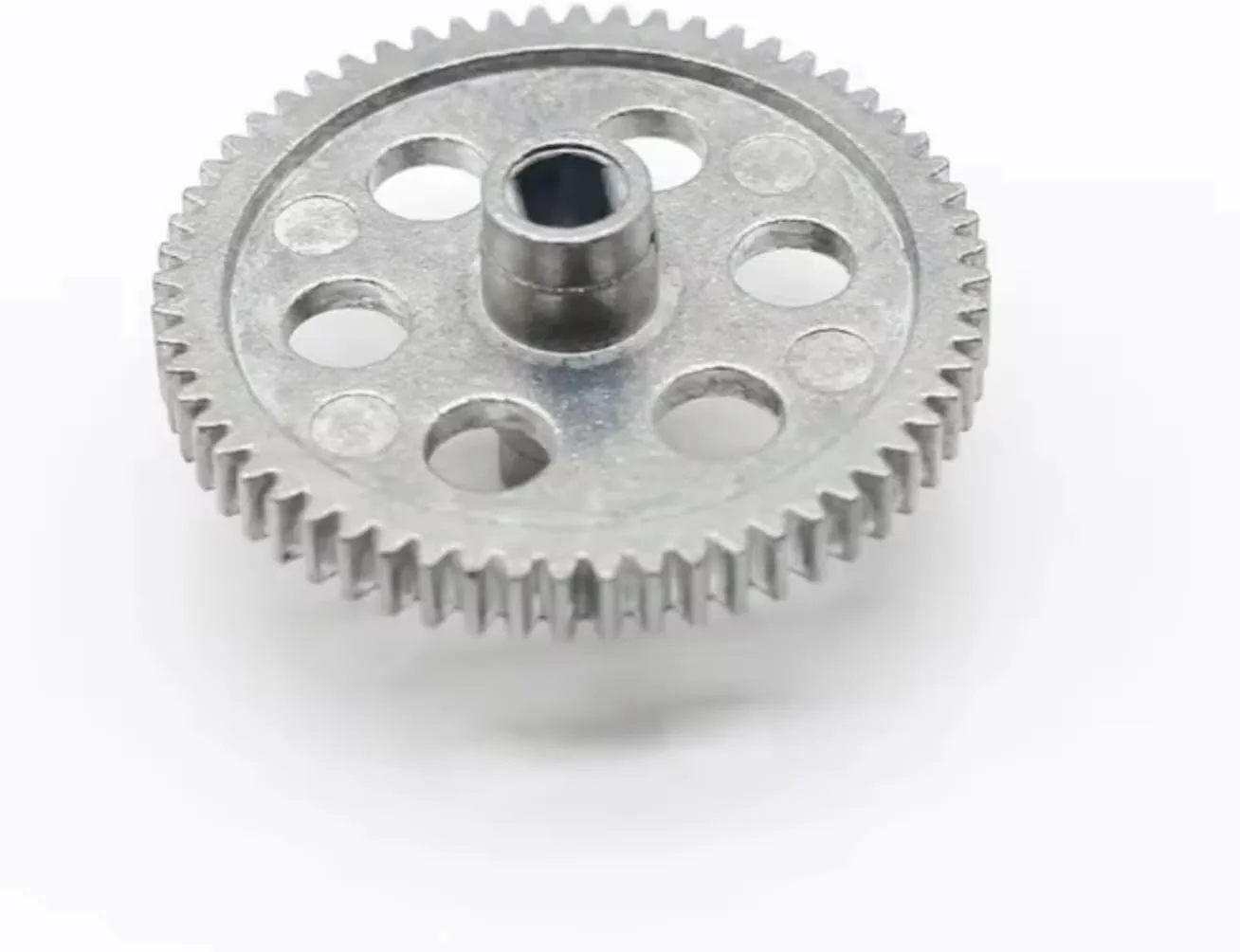 RC Upgrade Parts for Wltoys 124008 RC Car Spare Parts 124008-2721 128004-2720 124008-2719 Central Transmission Shaft Group Metal Reduction Gear Drivi(Size2)