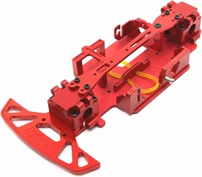 RC Car DIY Parts for WLtoys 284121 K969 K979 K989 K999 P929 P939 1/28 Metal Modified Parts Remote Control Crawler Vehicle Upgrade Parts Accessories(Red)