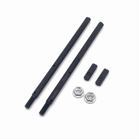 RC Car DIY Parts for WLtoys for Feiyue 12423 12427 12428-A 12428-B 12428-C 1/12 Metal Upgrade Rear Axle Drive Shaft Bevel Gear Shaft RC Car Parts