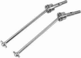 RC Drive Shaft Compatible with Wltoys 1/10 104009 12402-A 12401 12403 12404 12409 1/12 RC Cars Upgrade Parts 2Pcs Metal Drive Shaft CVD