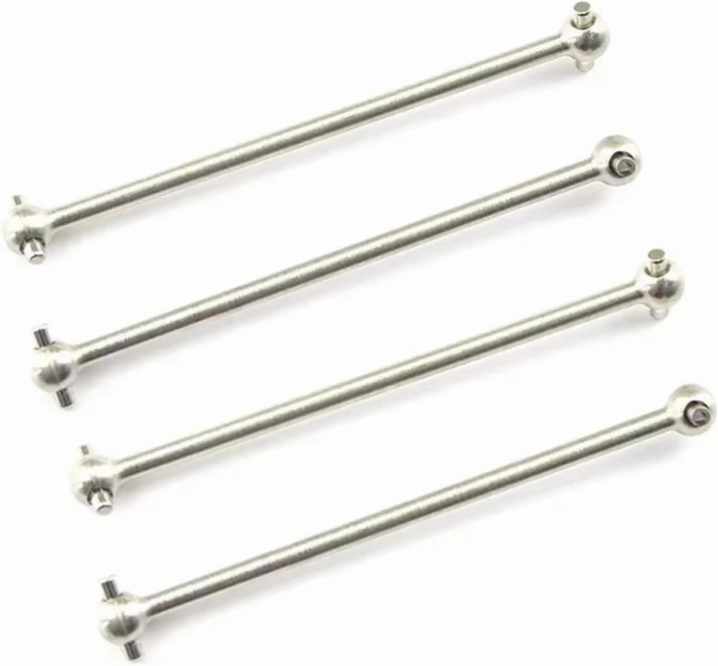 RC Repair Parts Compatible with Wltoys 144001 1/14 RC Car Spare Accessories Parts 4pcs Rear Dog Bone