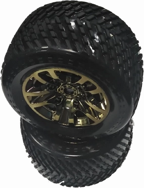 RC Tyre Set for EC1004 for JLB for Racing for Cheetah 11101 21101 for J3 for Speed 2pcs 135mm Tire Wheel Tyre 1/10 RC Car Upgrade Parts Spare