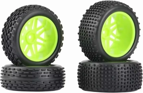 RC Tyre Set for Wltoys 144001 124019 124018 104001 12428 for HSP for Tamiya 4Pcs 86Mm Tires Wheel Tyre 1/10 1/12 1/14 Off Road for Buggy RC Car Upgrade Parts
